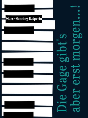 cover image of Die Gage gibt's aber erst morgen...!